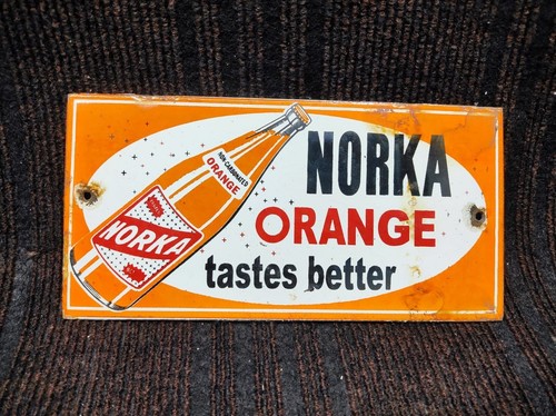 Porzellan norka orange emaille - orange,